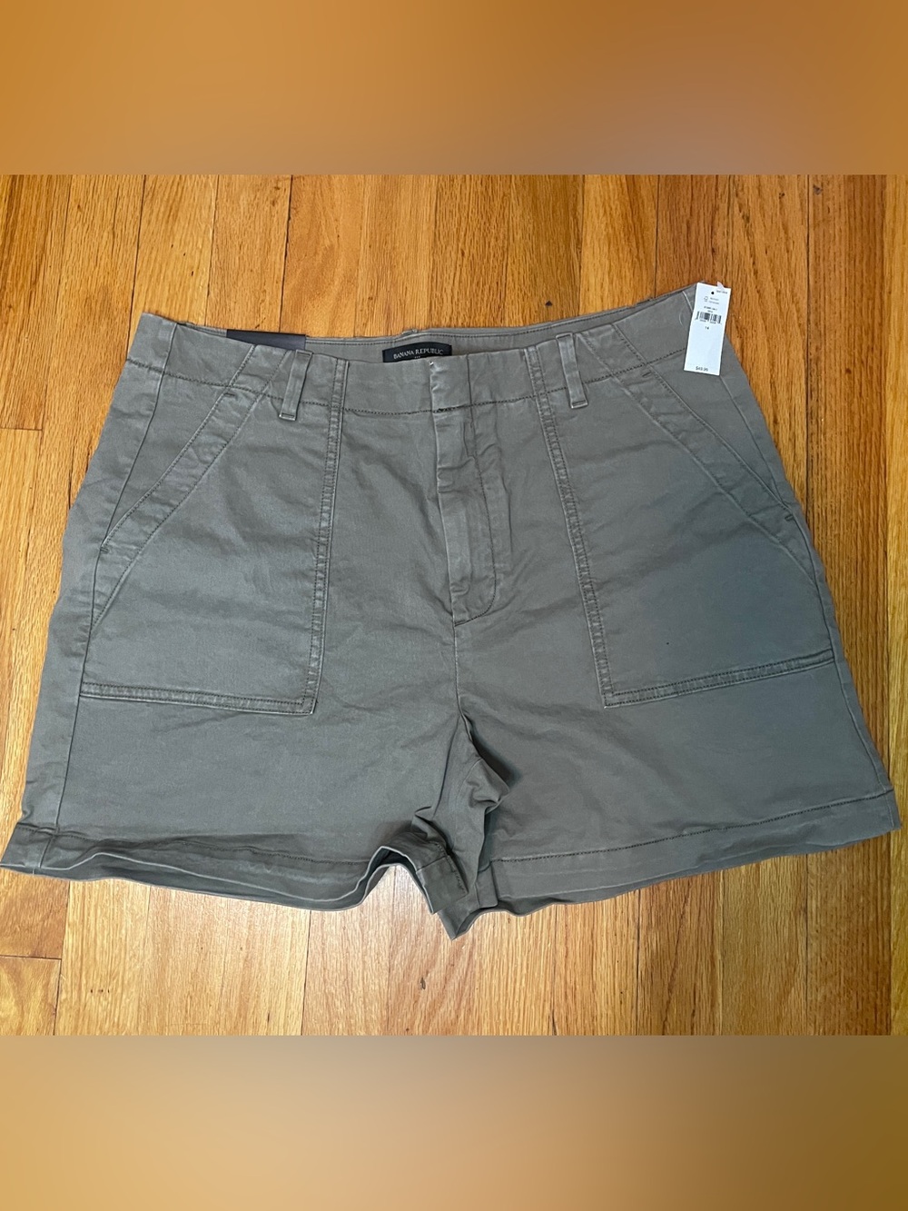 Banana Republic Olive Utility Shorts